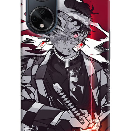 Demon Slayer Oppo F23 Hard Case Back Cover by Casekaro