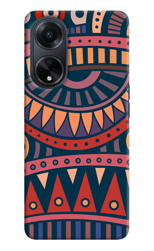 African Culture Design Oppo F23 Hard Case Back Cover by Casekaro