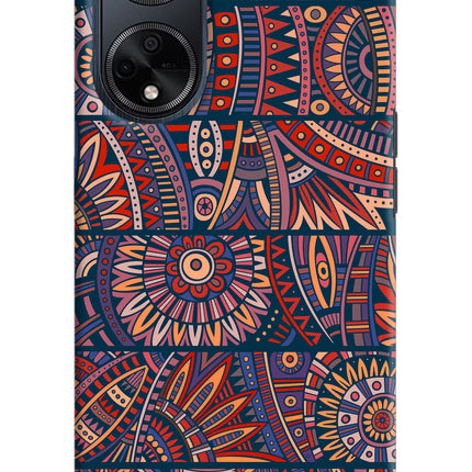 African Culture Design Oppo F23 Hard Case Back Cover by Casekaro