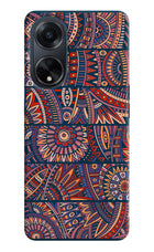 African Culture Design Oppo F23 Hard Case Back Cover by Casekaro