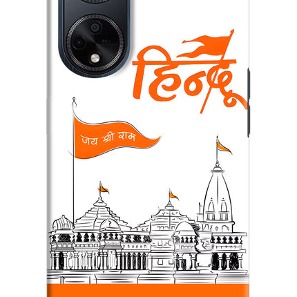 Jai Shree Ram Hindu Oppo F23 Hard Case Back Cover by Casekaro