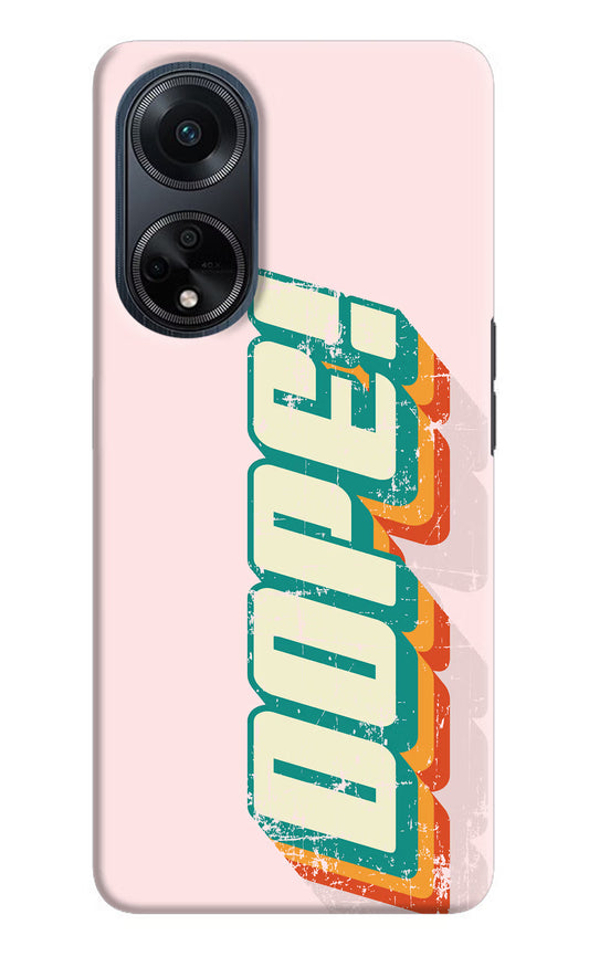 Dope Oppo F23 Hard Case Back Cover by Casekaro