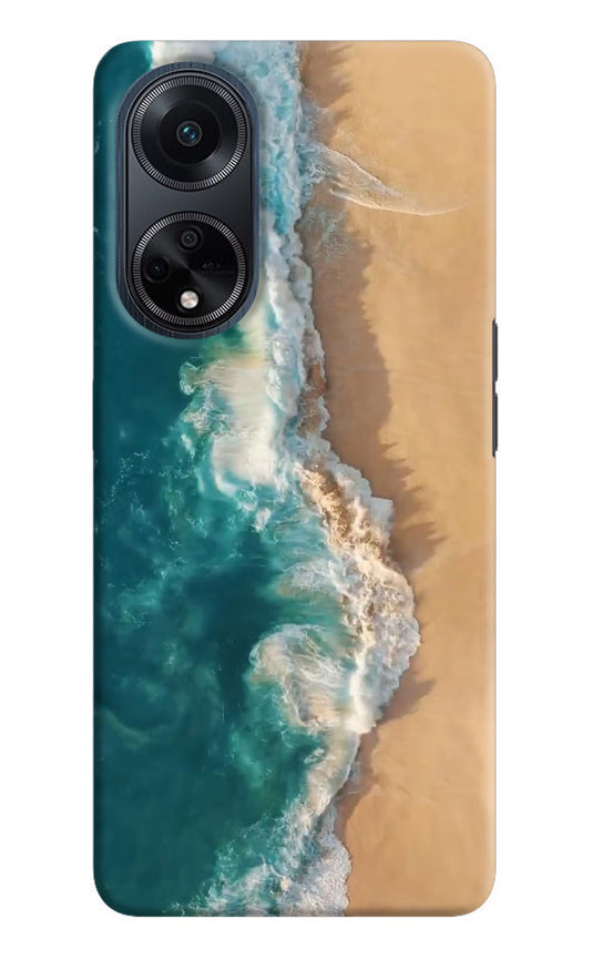 Ocean Beach Oppo F23 Hard Case Back Cover by Casekaro