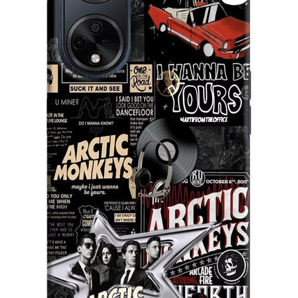 Arctic Monkeys Oppo F23 Hard Case Back Cover by Casekaro