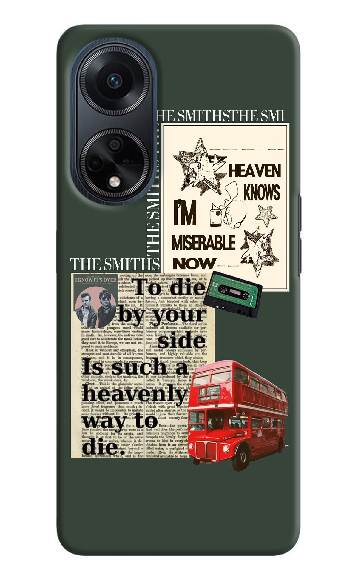 The Smiths Oppo F23 Hard Case Back Cover by Casekaro