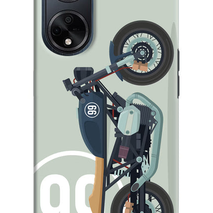 Classic Cafe Racer 99 Oppo F23 Hard Case Back Cover by Casekaro