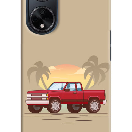 Desert Classic Drive Oppo F23 Hard Case Back Cover by Casekaro