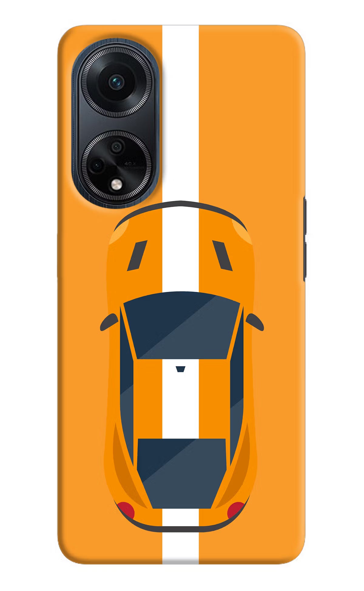 Highway Pursuit Oppo F23 Hard Case Back Cover by Casekaro