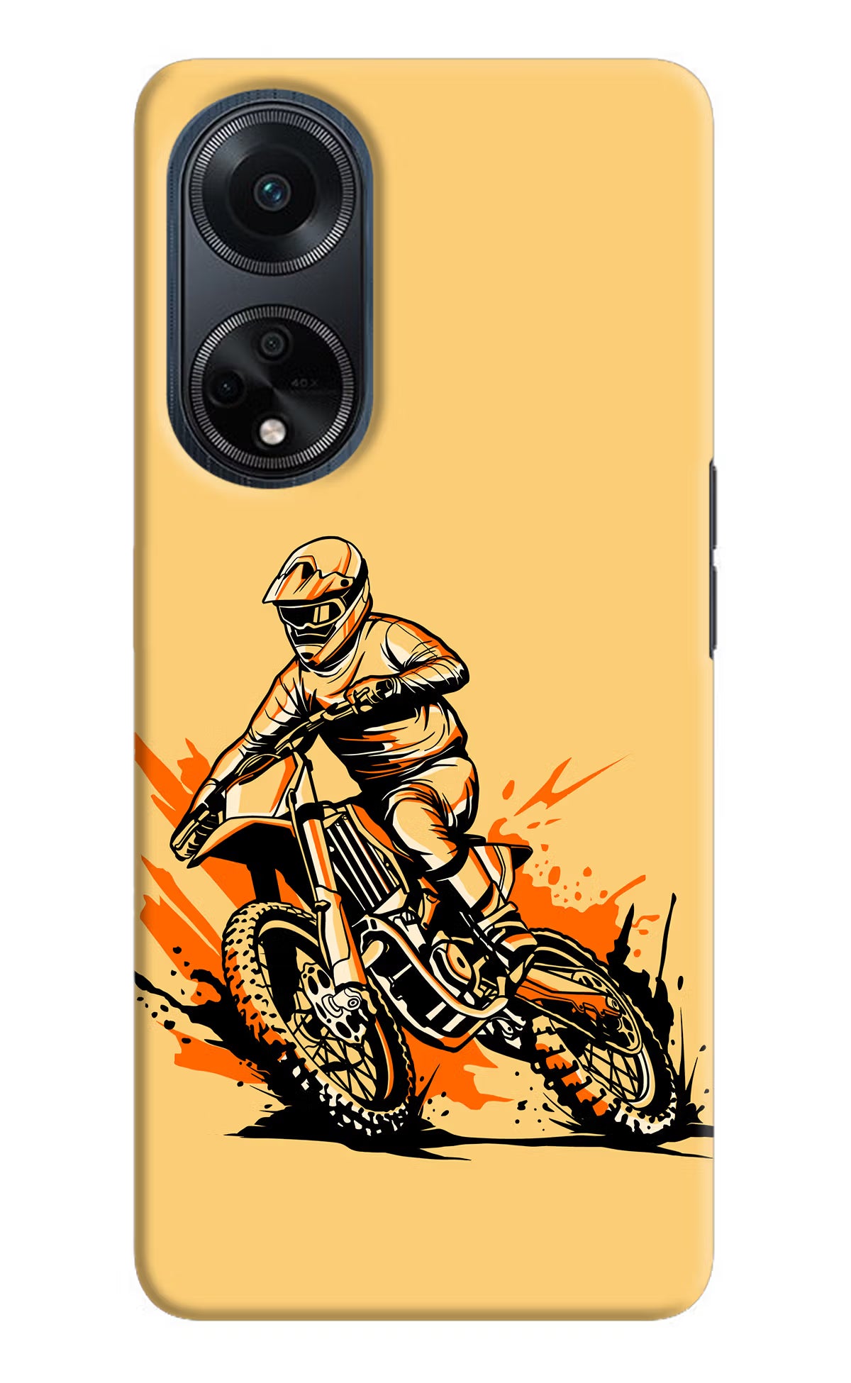 Off-Road Fury Oppo F23 Hard Case Back Cover by Casekaro