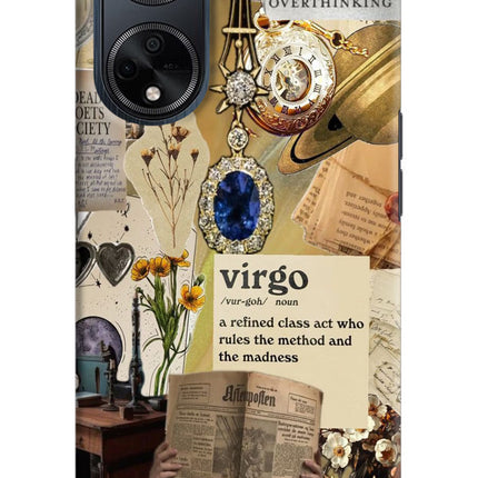 Virgo Zodiac Oppo F23 Hard Case Back Cover by Casekaro