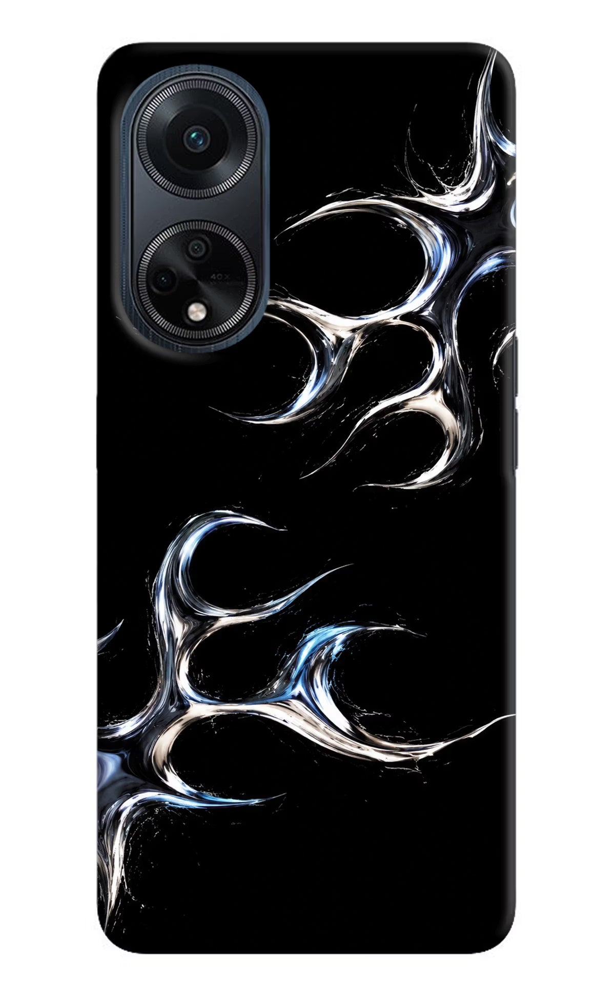 Chrome Tribal Oppo F23 Hard Case Back Cover by Casekaro