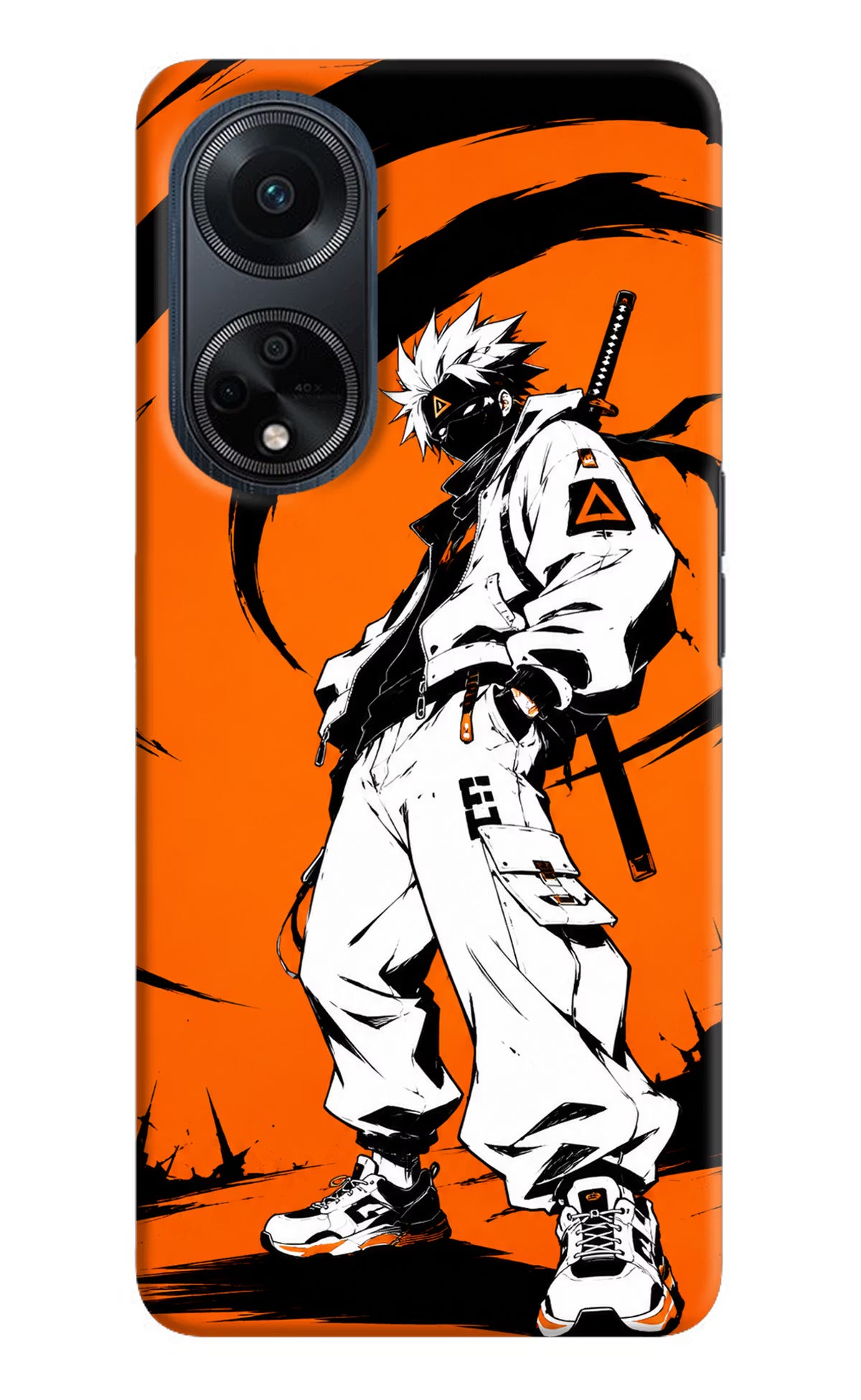 Street Samurai  Oppo F23 Hard Case Back Cover by Casekaro