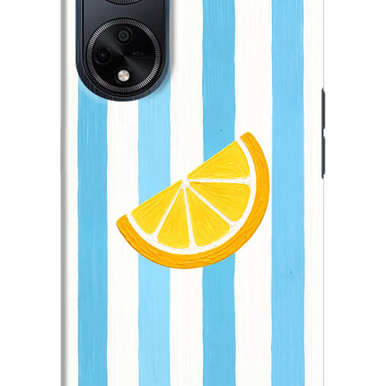 Summer Lemon Oppo F23 Hard Case Back Cover by Casekaro
