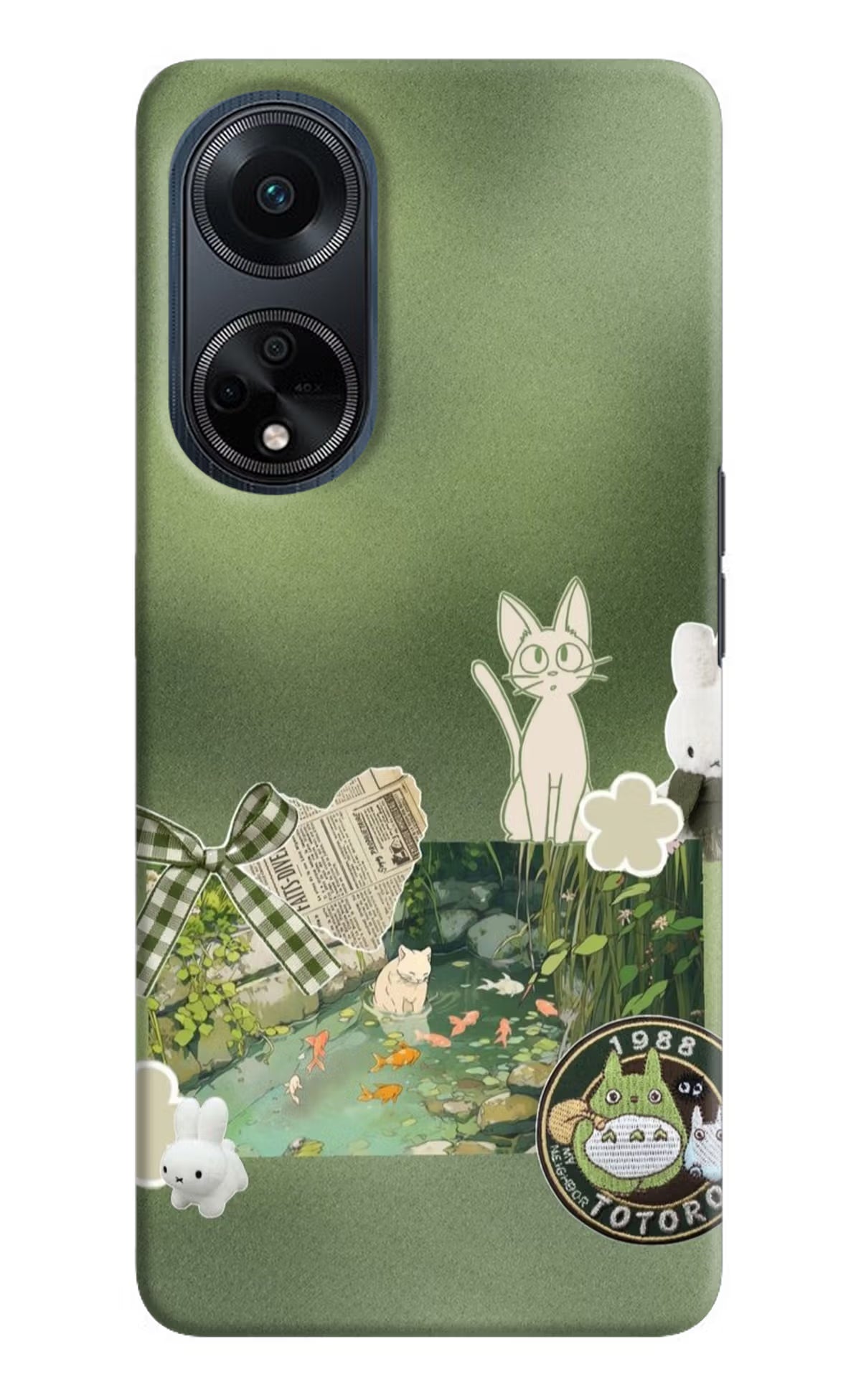 Aesthetic anime Oppo F23 Back Cover