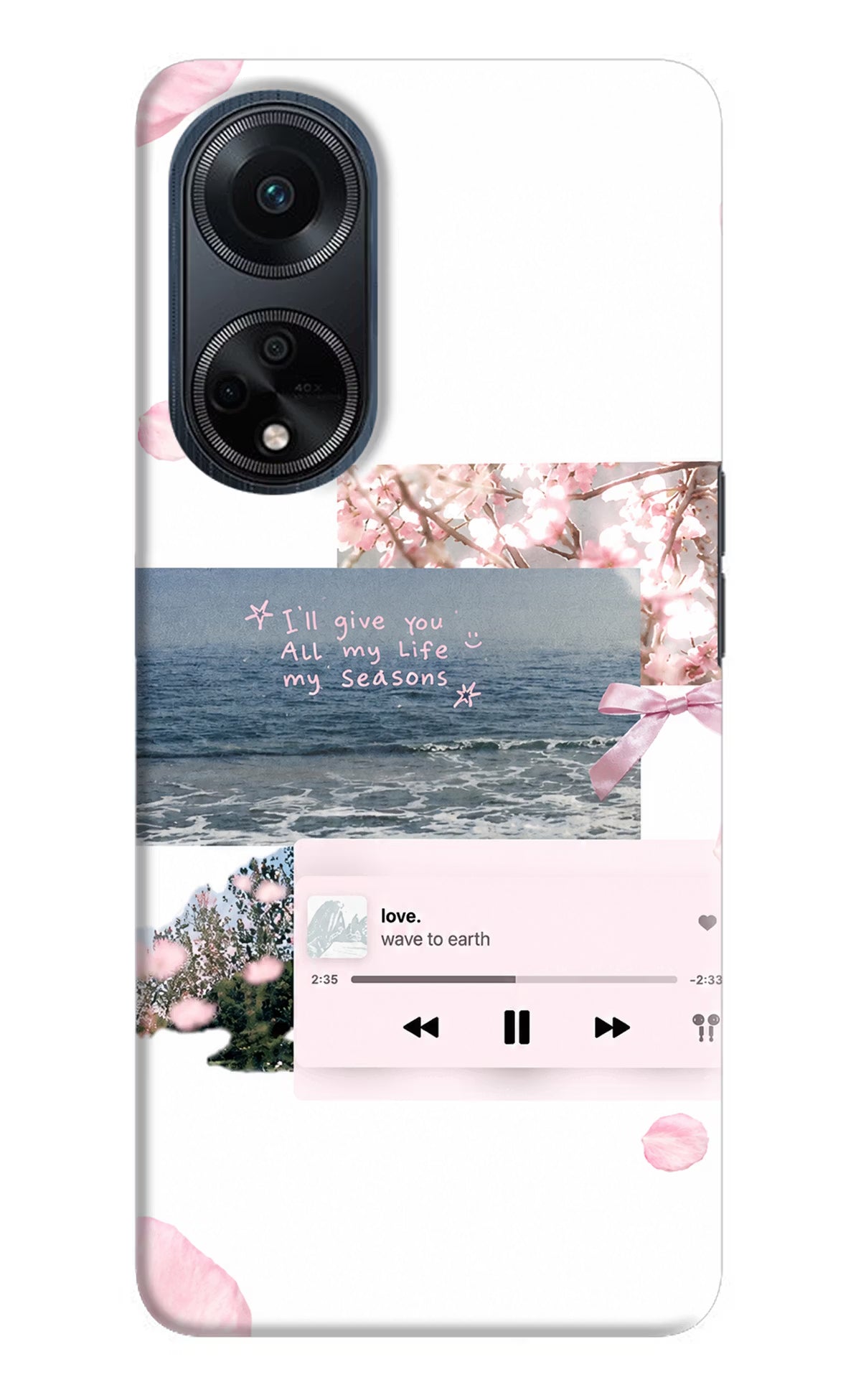Wave to earth Oppo F23 Back Cover