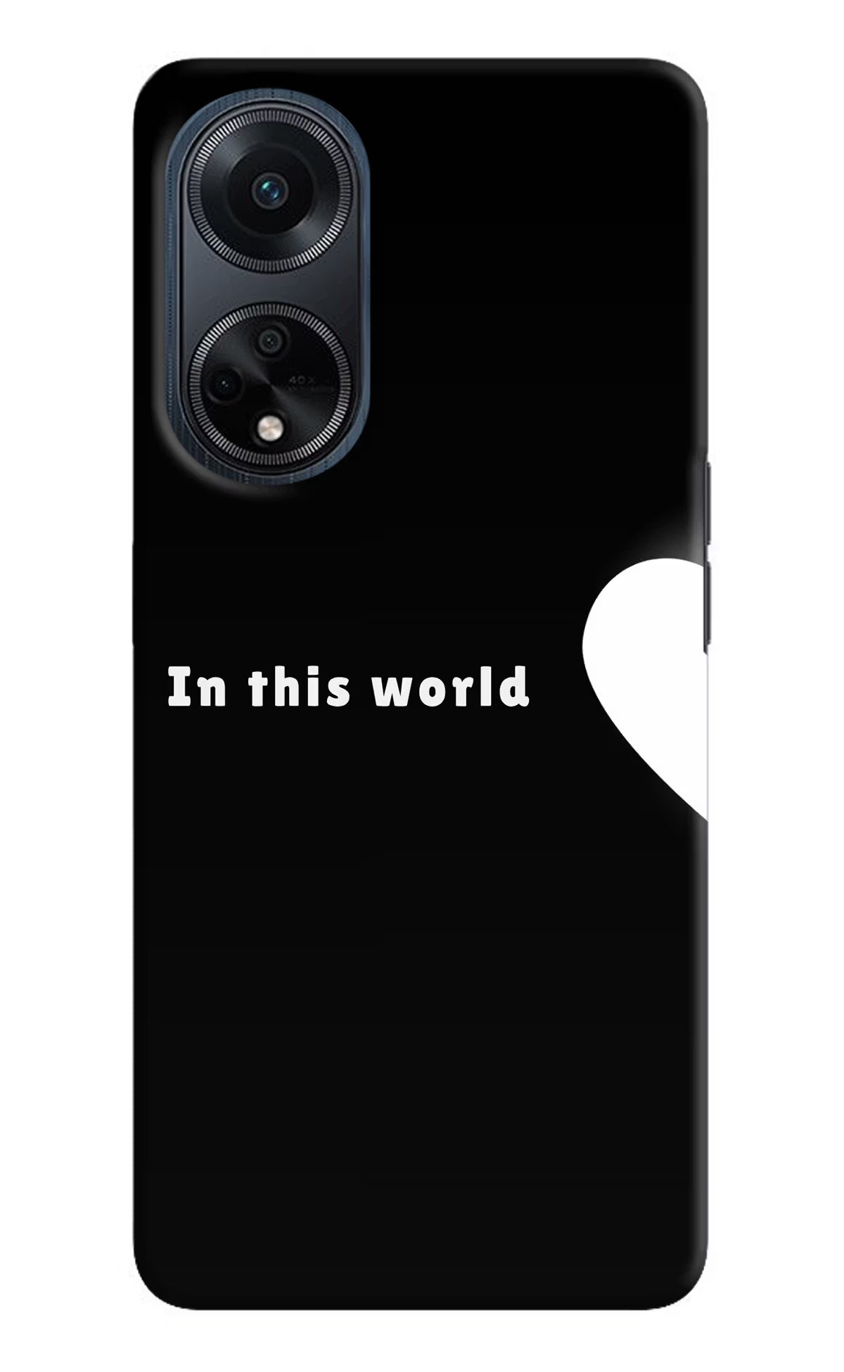 This World Oppo F23 Back Cover