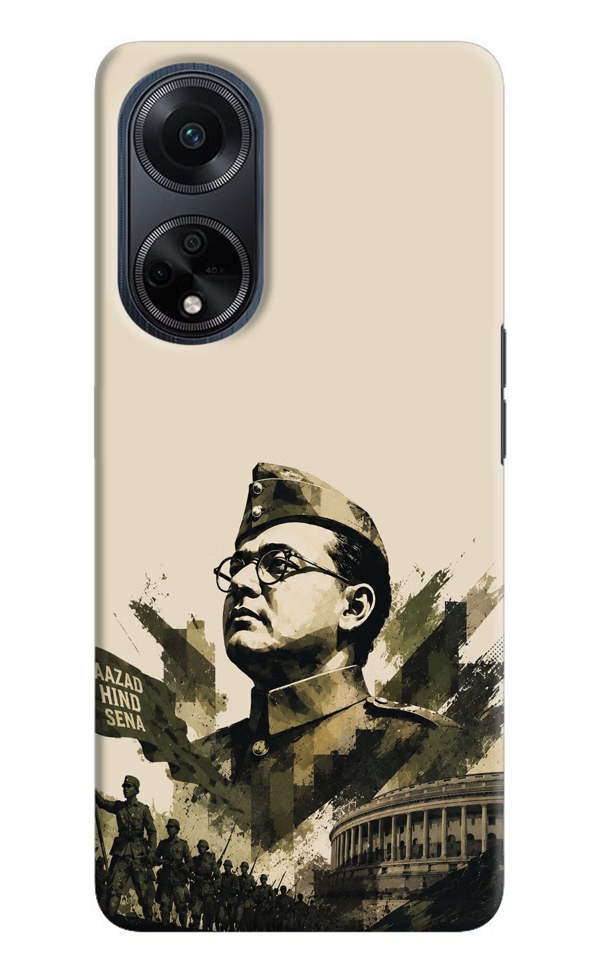 Netaji Rising Oppo F23 Back Cover