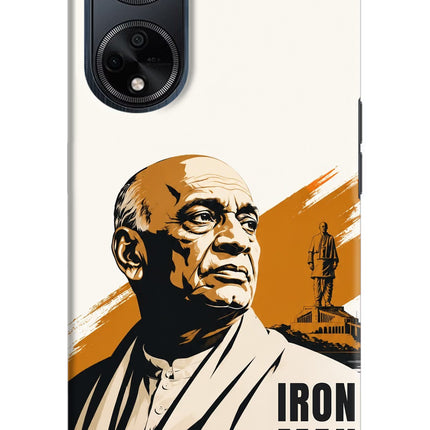 Sardar Patel Iron Will Oppo F23 Hard Case Back Cover by Casekaro