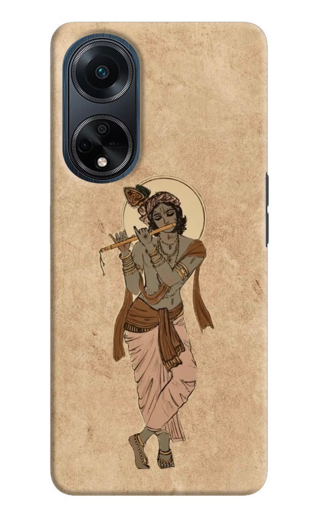Krishna Oppo F23 Hard Case Back Cover by Casekaro