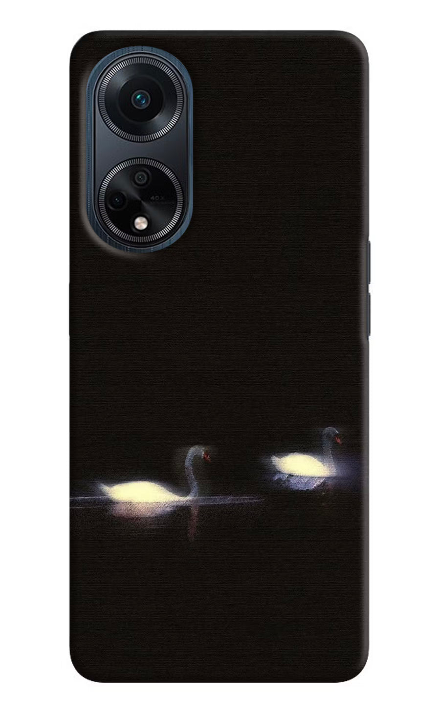 Silent Swans Oppo F23 Back Cover, Hard case