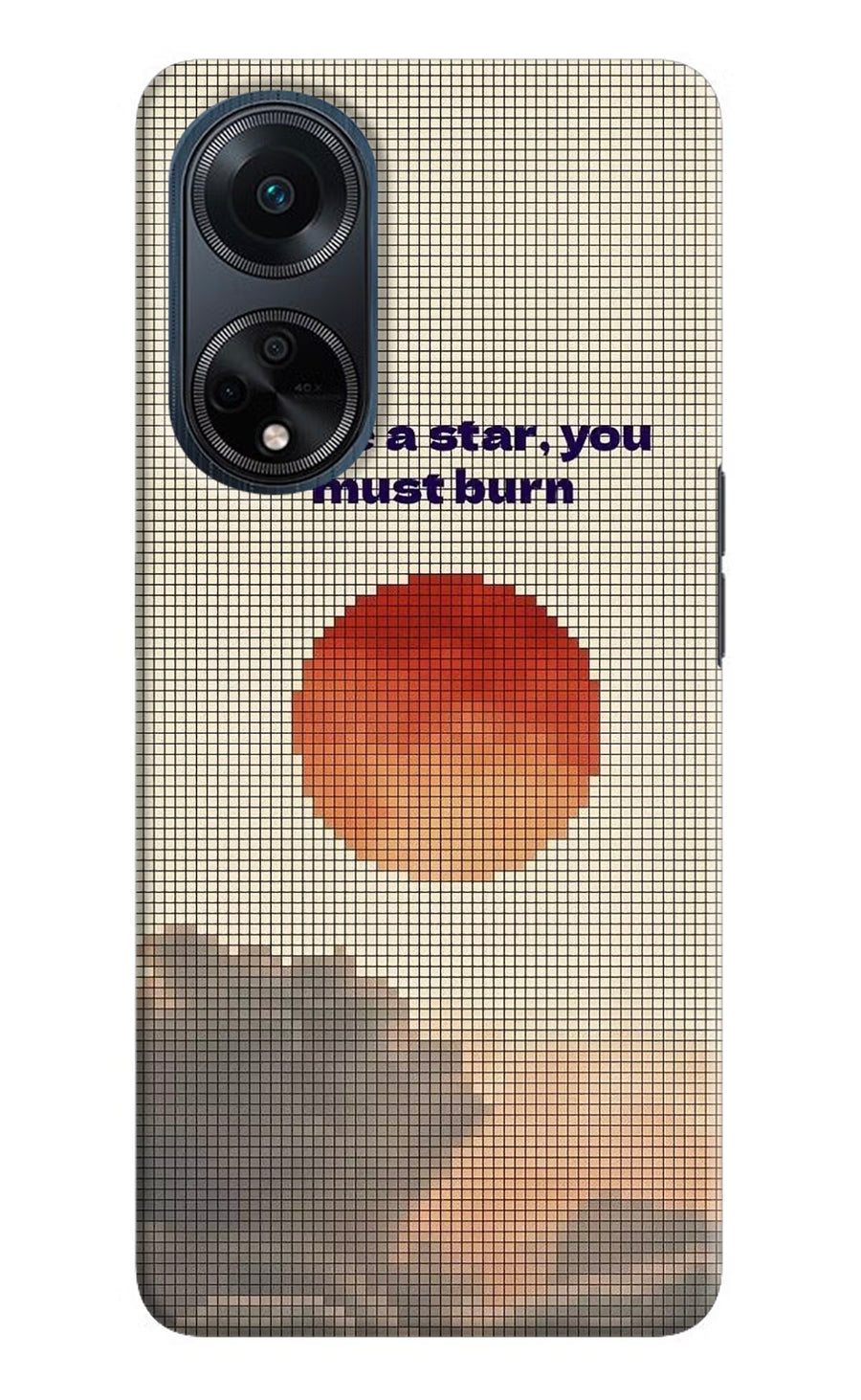 Pixel Sun Oppo F23 Back Cover, Hard case