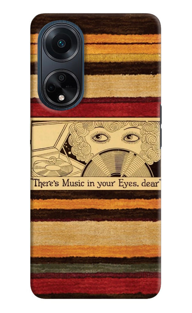 Vinyl Stripes Oppo F23 Hard Case Back Cover by Casekaro
