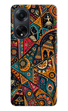 Folk Print Oppo F23 Back Cover