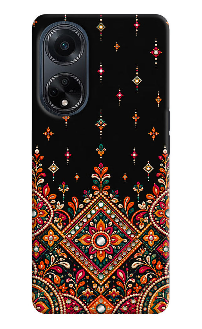 Noir Mehfil Oppo F23 Hard Case Back Cover by Casekaro