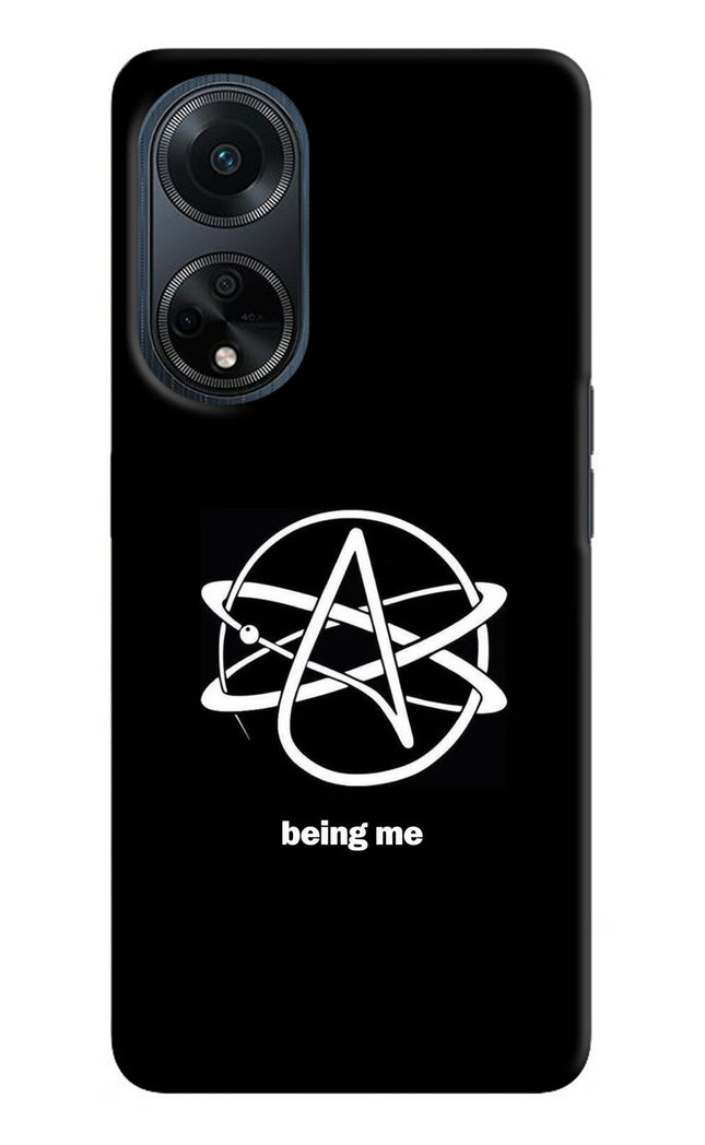 Atheist Symbol Oppo F23 Hard Case Back Cover by Casekaro
