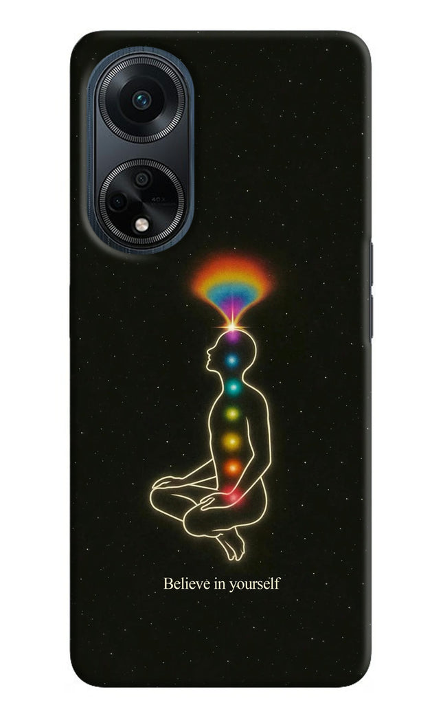 Believe in yourself Oppo F23 Hard Case Back Cover by Casekaro