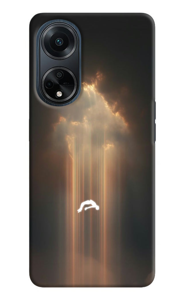 Heavenly Beam Oppo F23 Hard Case Back Cover by Casekaro