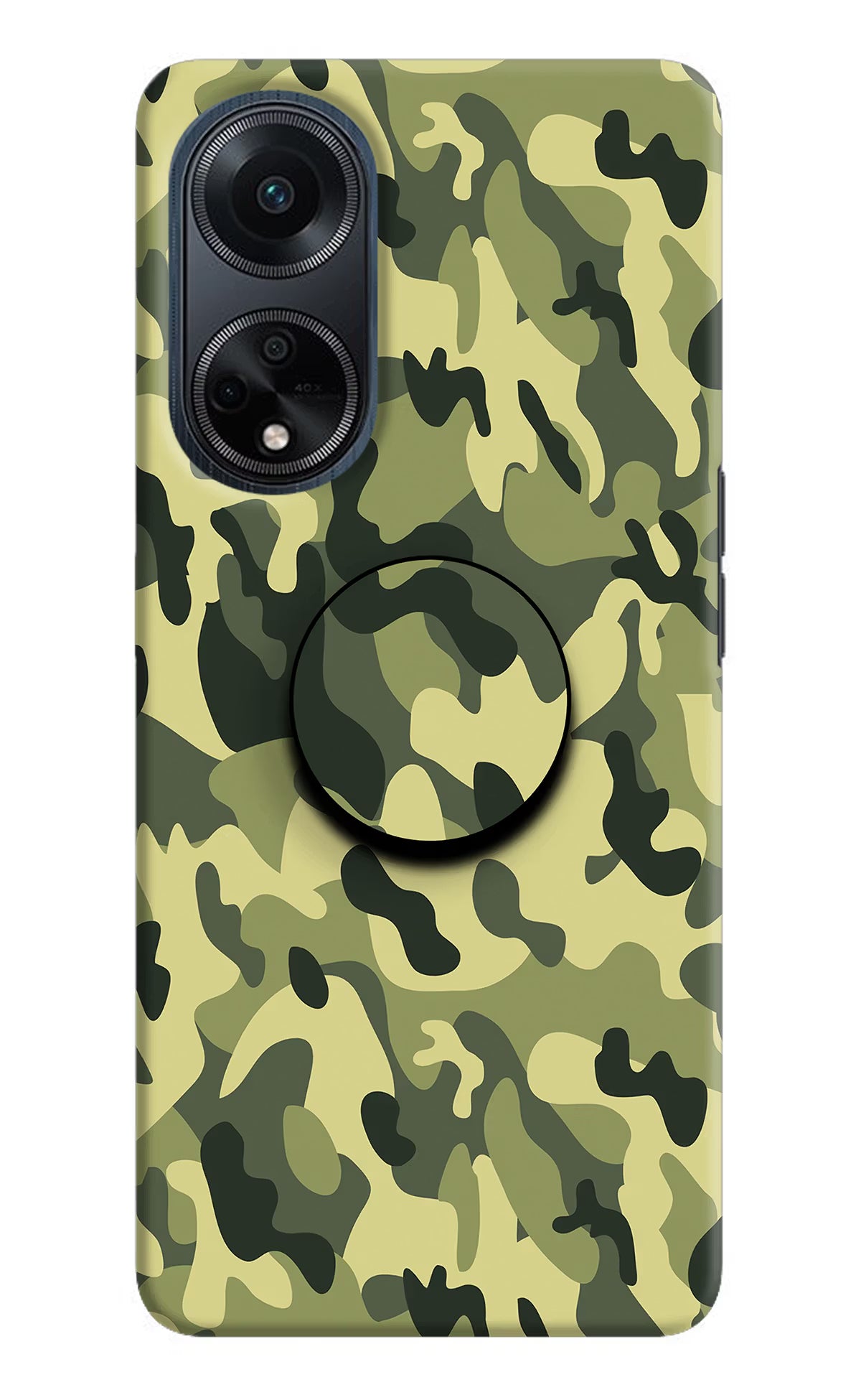 Camouflage Oppo F23 Pop Case by Casekaro