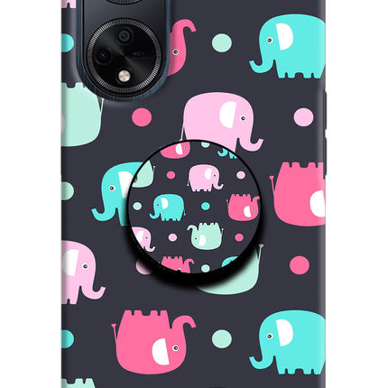 Baby Elephants Oppo F23 Pop Case by Casekaro