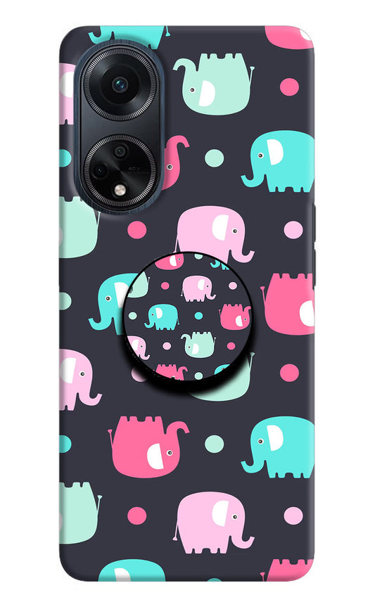 Baby Elephants Oppo F23 Pop Case by Casekaro