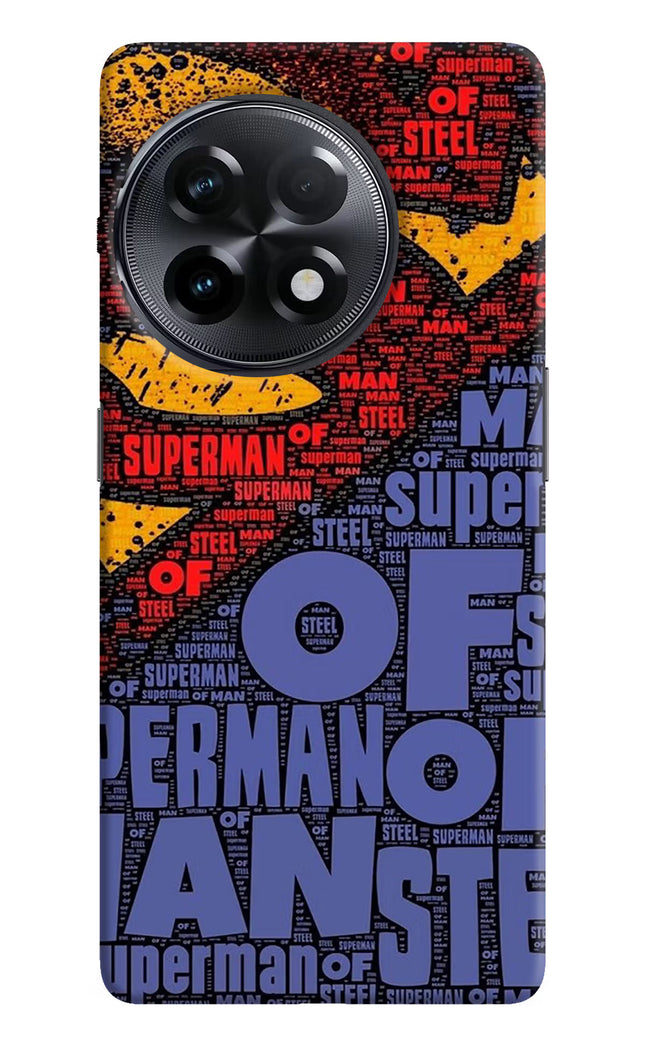 Superman OnePlus 11R Hard Case Back Cover by Casekaro