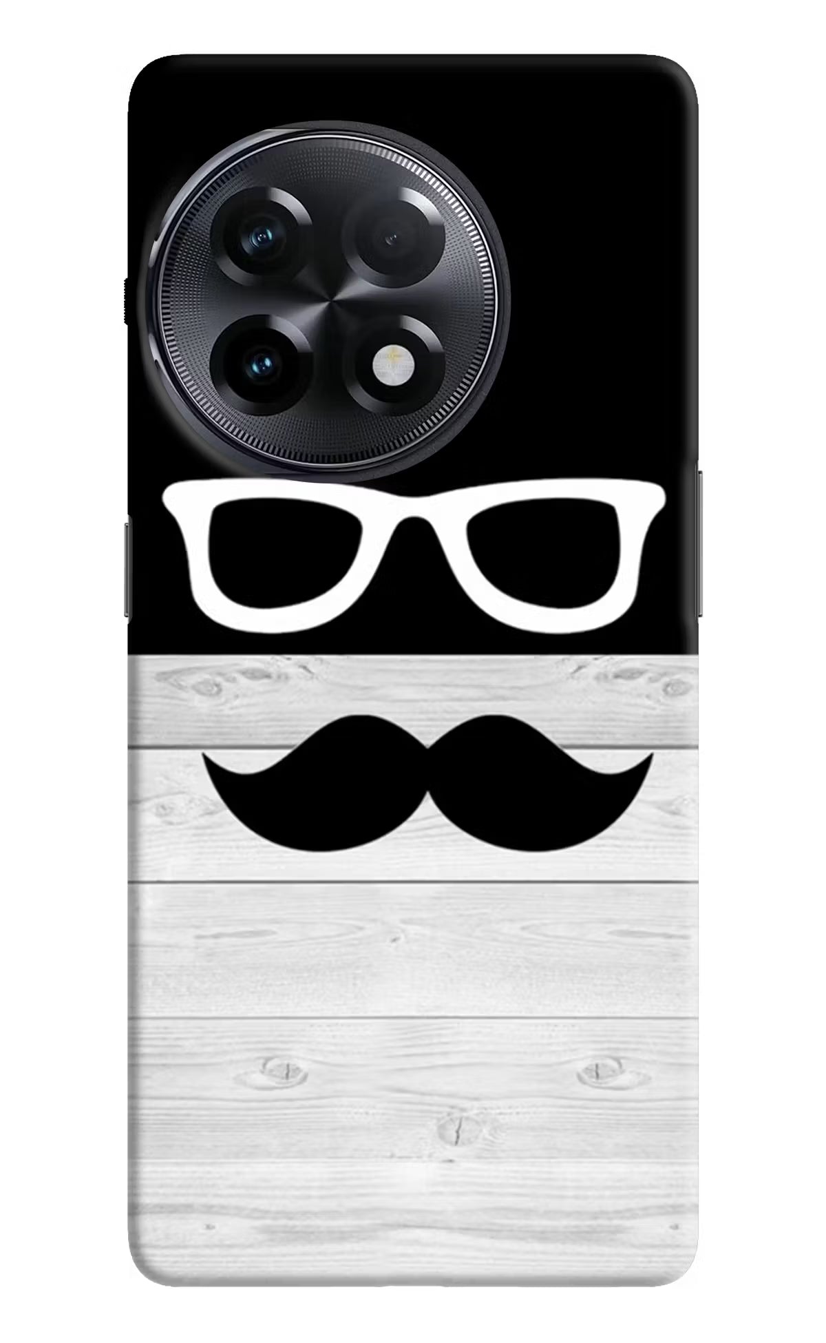 Mustache OnePlus 11R Hard Case Back Cover by Casekaro