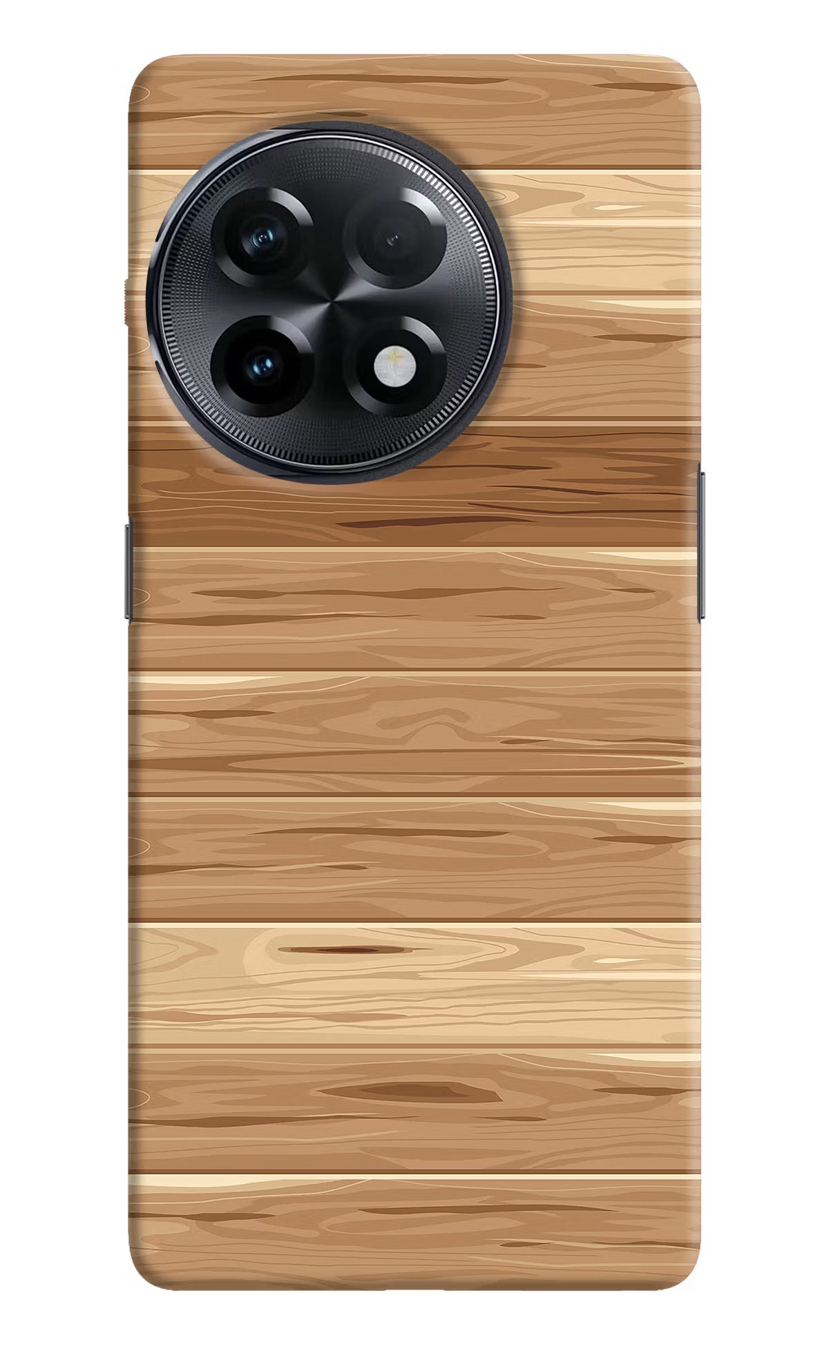Wooden Vector OnePlus 11R Hard Case Back Cover by Casekaro