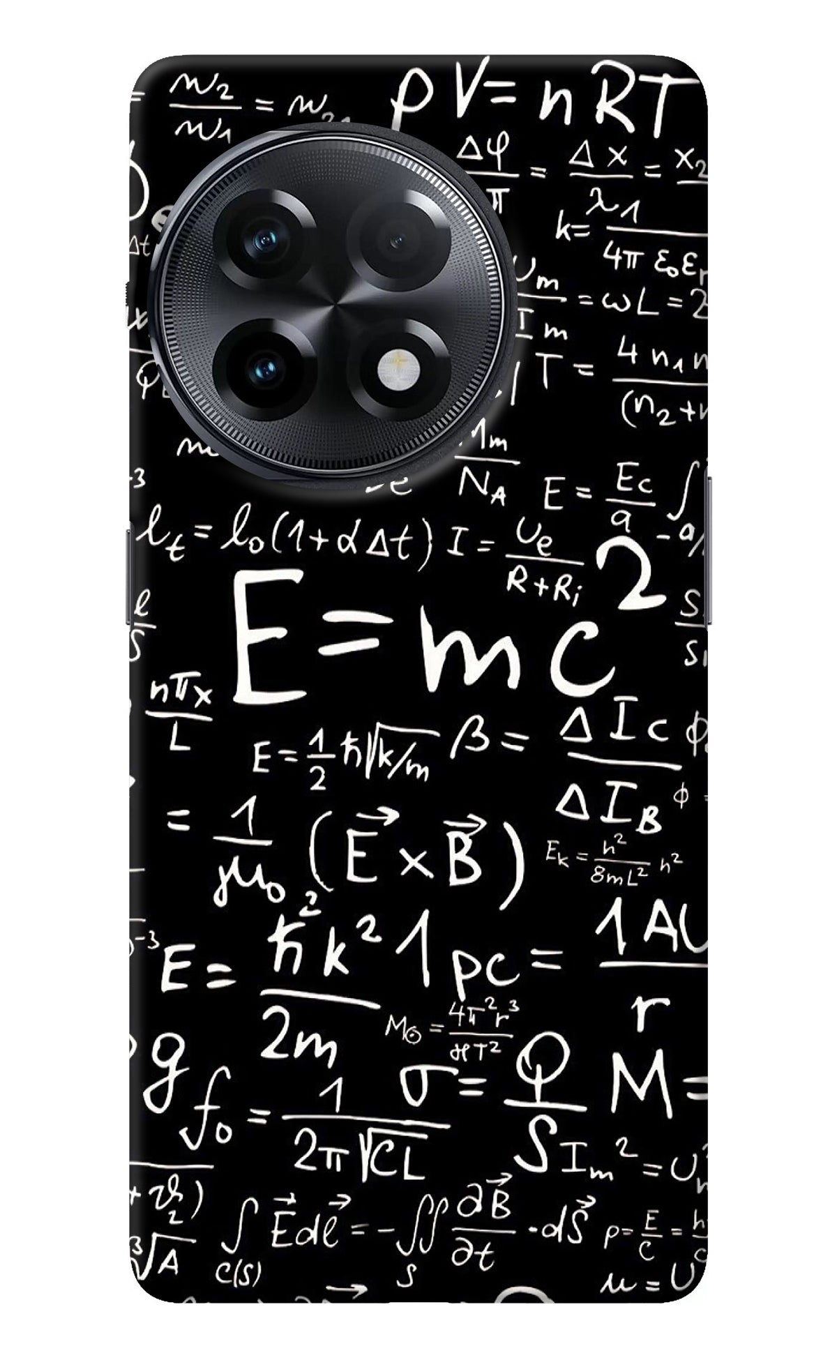 Physics Albert Einstein Formula OnePlus 11R Back Cover