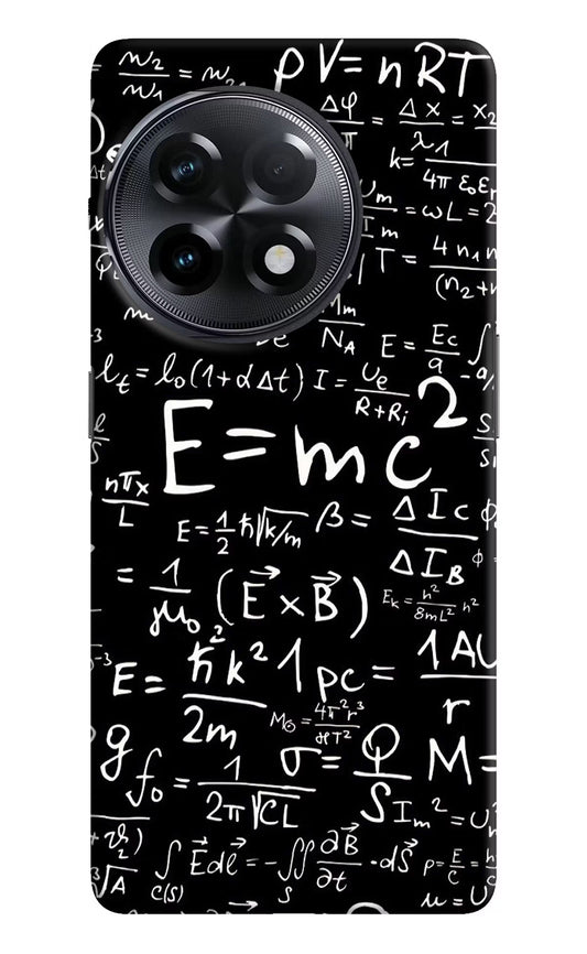 Physics Formula OnePlus 11R Hard Case Back Cover by Casekaro