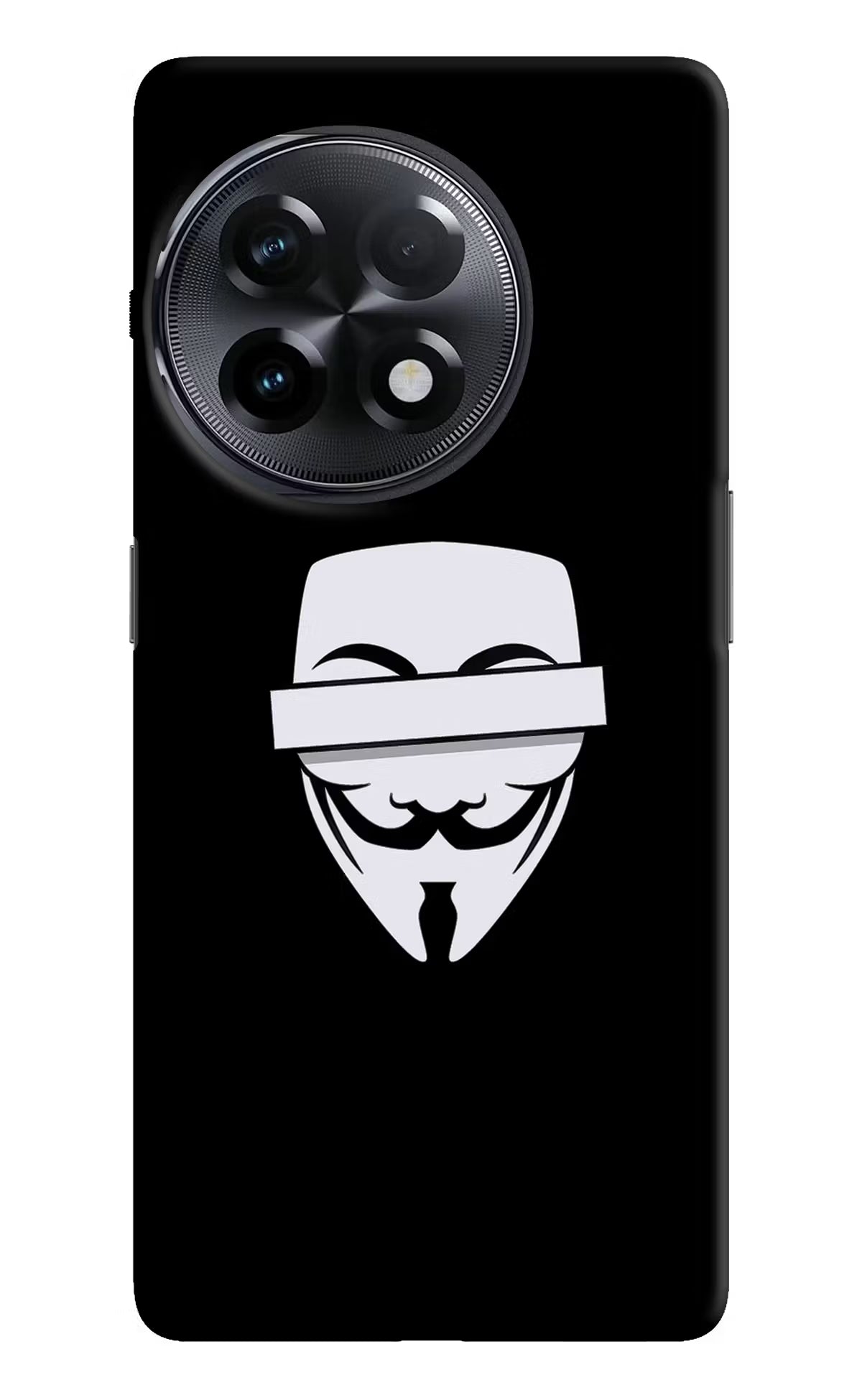 Anonymous Face OnePlus 11R Hard Case Back Cover by Casekaro