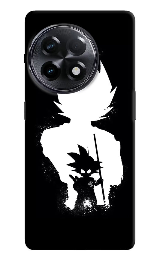 Goku Shadow OnePlus 11R Hard Case Back Cover by Casekaro