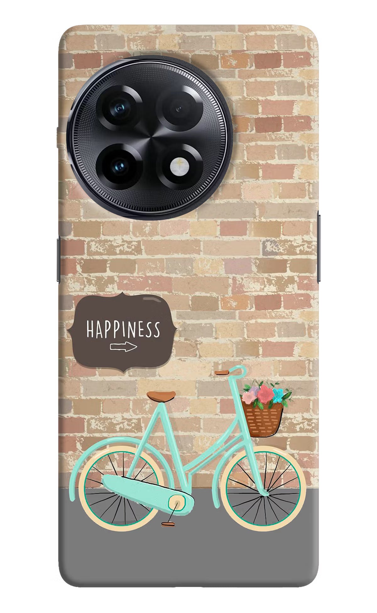 Happiness Artwork OnePlus 11R Hard Case Back Cover by Casekaro