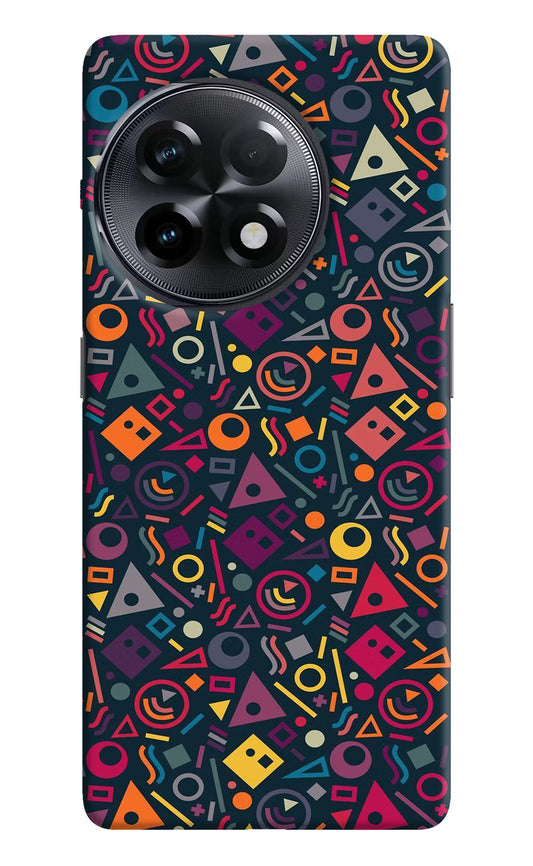 Geometric Abstract OnePlus 11R Hard Case Back Cover by Casekaro
