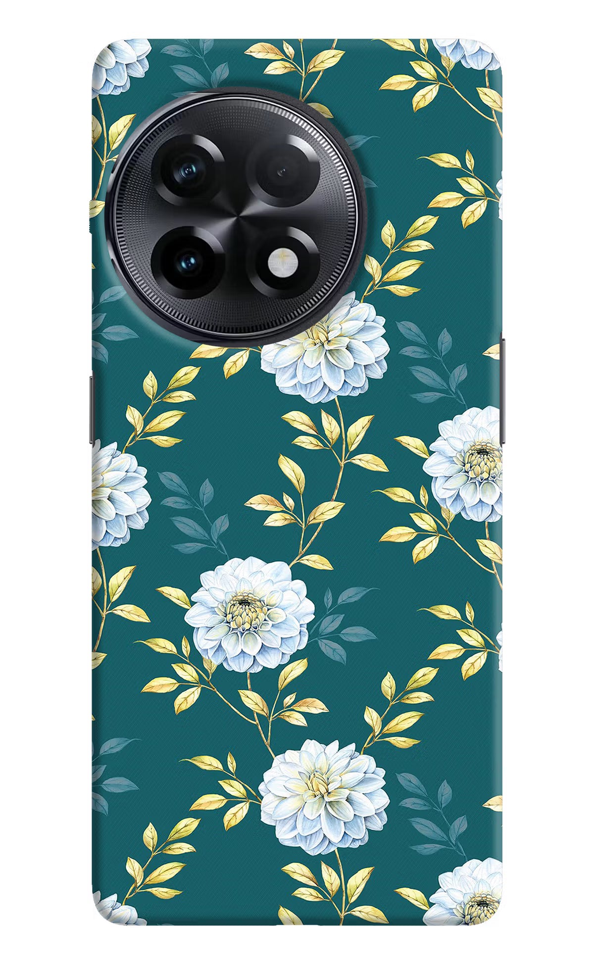 Flowers OnePlus 11R Hard Case Back Cover by Casekaro