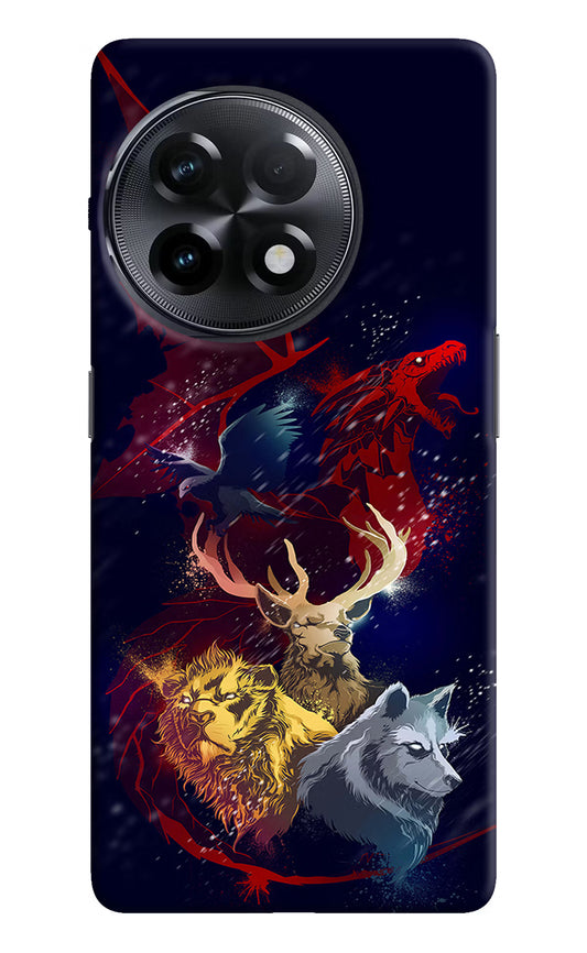 Game Of Thrones OnePlus 11R Hard Case Back Cover by Casekaro