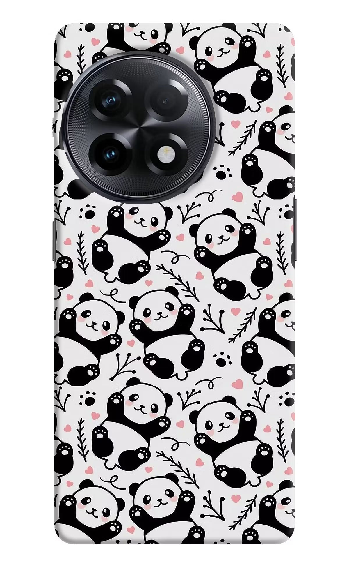 Cute Panda OnePlus 11R Hard Case Back Cover by Casekaro