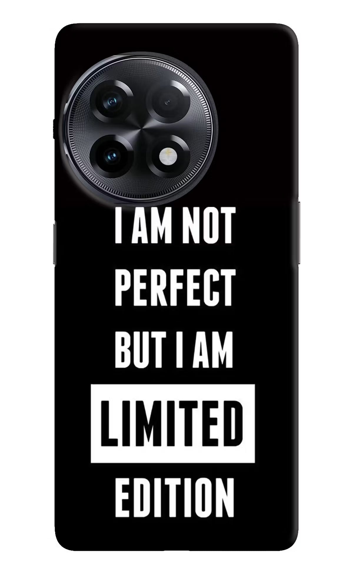 I Am Not Perfect But I Am Limited Edition OnePlus 11R Hard Case Back Cover by Casekaro