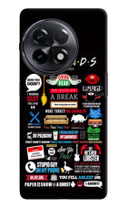 FRIENDS OnePlus 11R Hard Case Back Cover by Casekaro