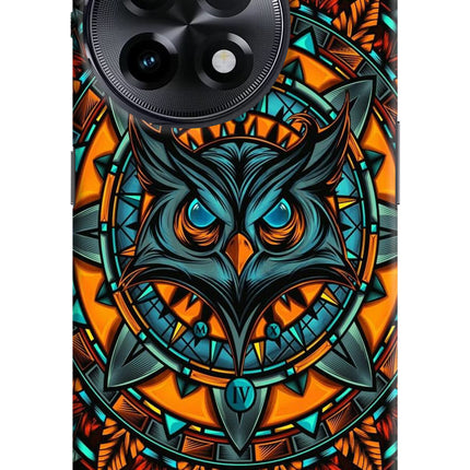 Angry Owl Art OnePlus 11R Hard Case Back Cover by Casekaro