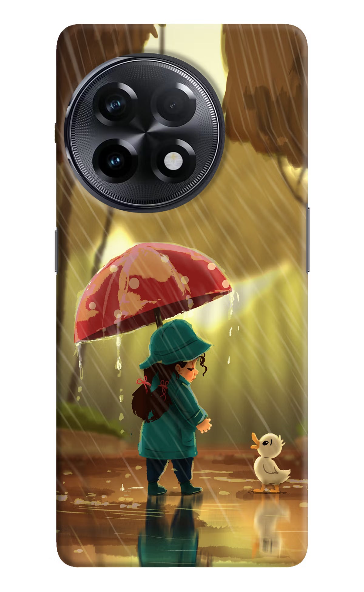 Rainy Day OnePlus 11R Hard Case Back Cover by Casekaro